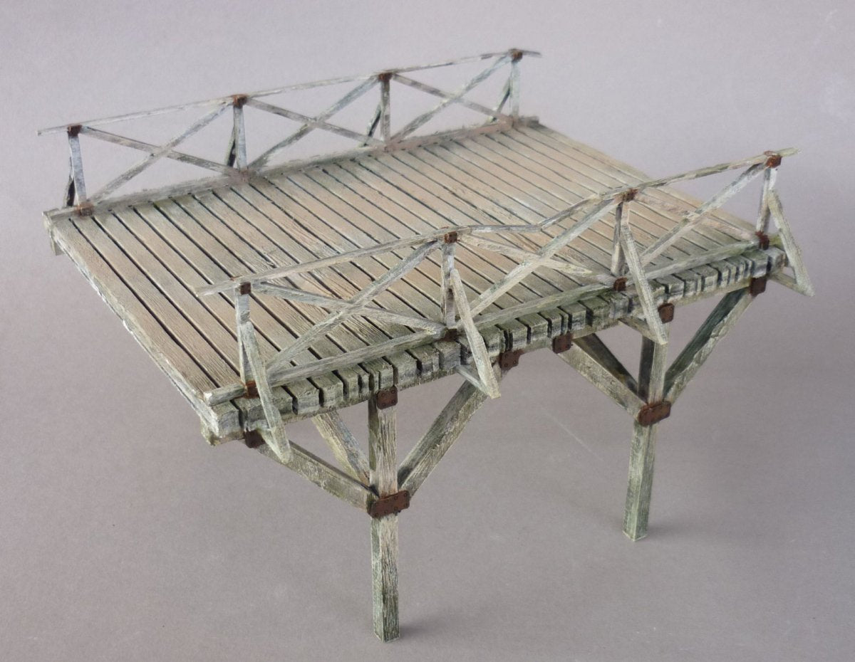 RT-Diorama 35546 Wooden bridge 1/35 – imagen 5