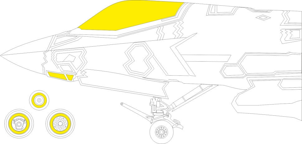 Kit de détails Eduard BIG72184 pour F-35B Tamiya au 1/72 – image 8