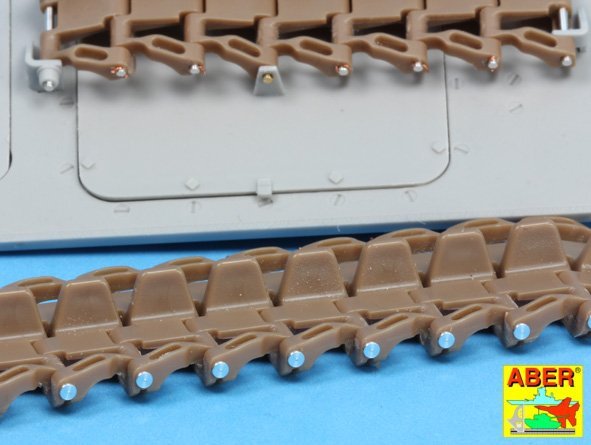 Aber 16068A Panzer IV track link pins x 25 pcs. 1/16 – immagine 6