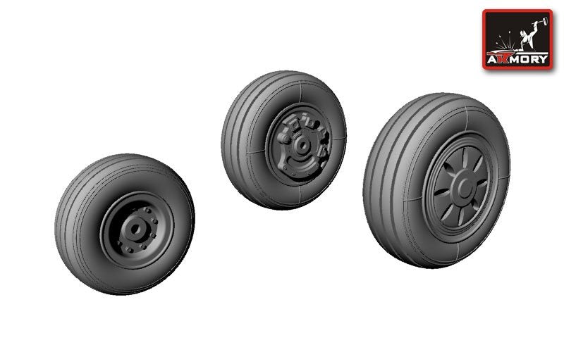 Armory Models AW48305 Canadian F-35 Lightning-II wheels 1/48