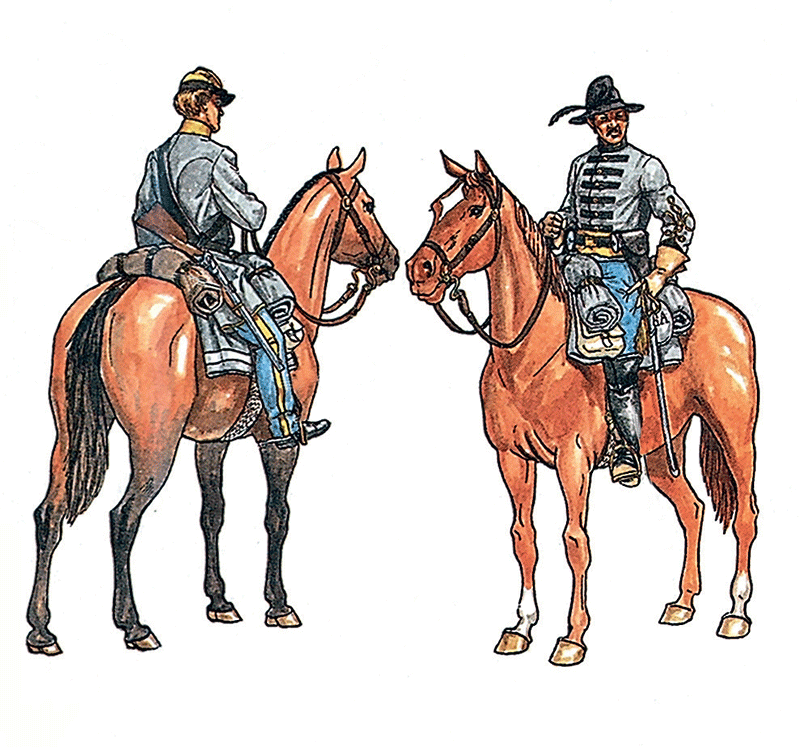 Italeri 6011 Confederate Cavalry 1/72 – imagen 4