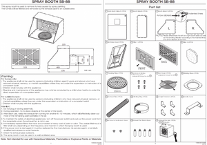Sparmax SB-88 Spray Booth - Komora lakiernicza – immagine 5