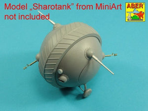 Aber 35L-278 Uzbrojenie do radzieckiego &amp;quot;Sharotank&amp;quot;; 2 x działo 37mm 2 x 12,7mm karabin maszynowy DShK M36 MiniArt 1/35 – Bild 7