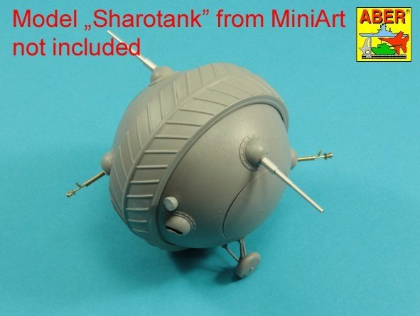 Aber 35L-278 Uzbrojenie do radzieckiego &amp;quot;Sharotank&amp;quot;; 2 x działo 37mm 2 x 12,7mm karabin maszynowy DShK M36 MiniArt 1/35 – Bild 7