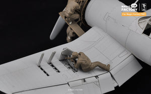 Magic Factory 7507 US WWII Ground Service Crew Set 1/48 – immagine 6