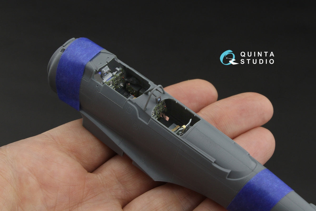 Quinta Studio QD48611 A6M2-K Zero 3D-Printed &amp;amp; coloured Interior on decal paper (Eduard) 1/48 – immagine 3
