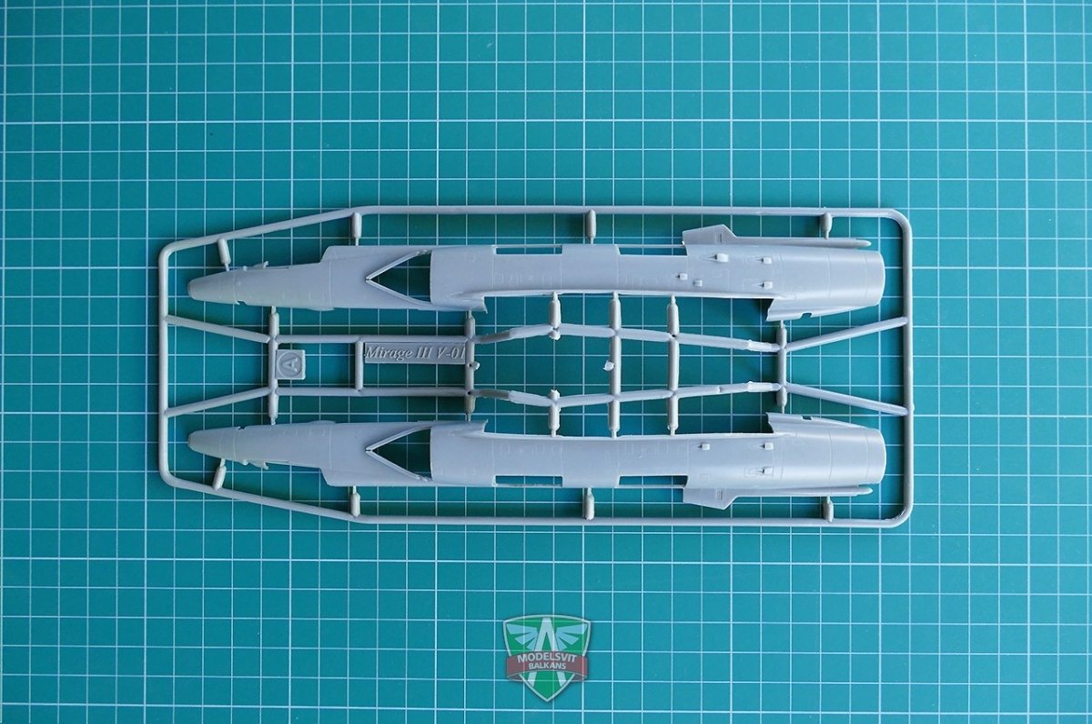 Modelsvit 72023 Mirage III V-01 French VTOL 1/72 – imagen 5