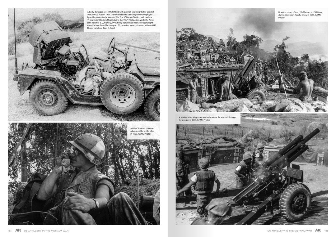 AK Interactive AK130007 AMERICAN ARTILLERY IN VIETNAM EN – immagine 12