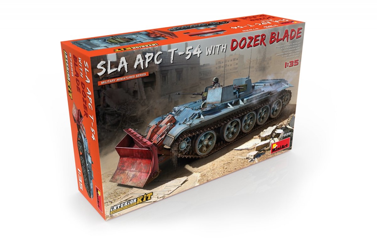 MiniArt 37028 SLA APC T-54 w/DOZER BLADE. INTERIOR KIT 1/35 – immagine 2