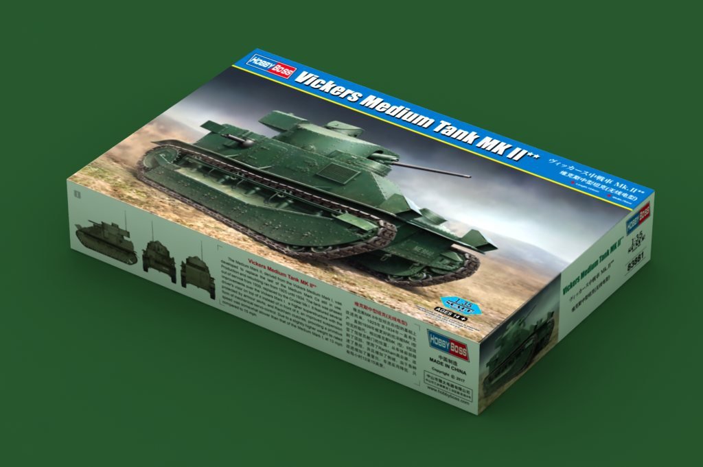 Hobby Boss 83881 Vickers Medium Tank MK II** 1/35 – image 2