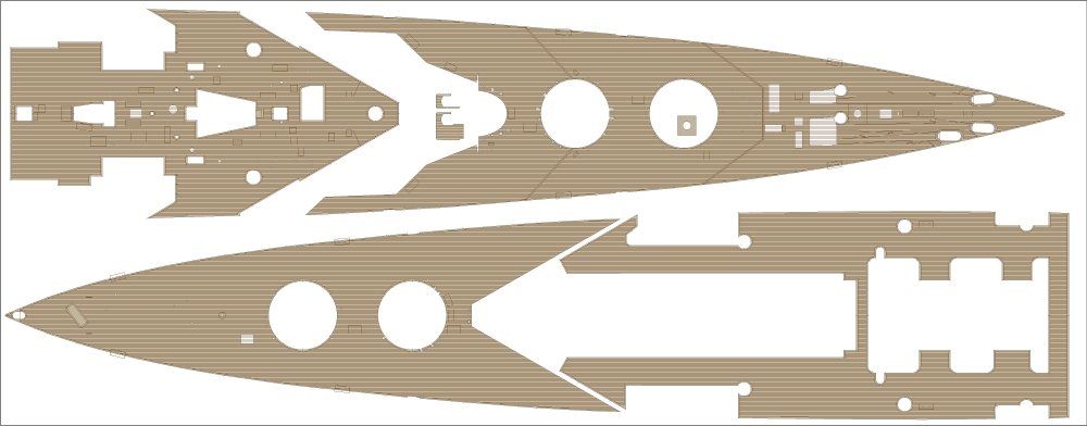 Pontos 23009F1 HMS HOOD 1941 Detail Up Set 1/200 – immagine 17