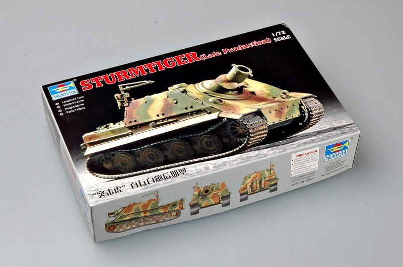 Trumpeter 07247 Sturmtiger (Late Production) 1/72 – immagine 4