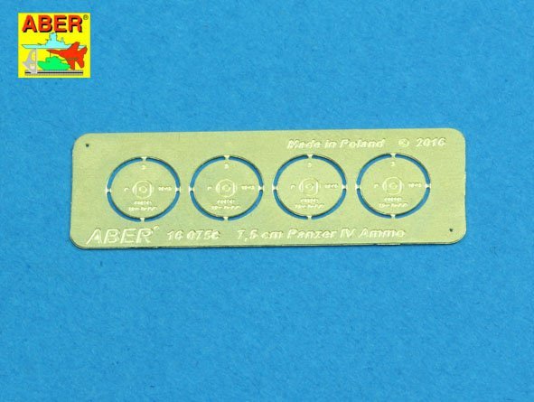 Aber 16075B Pz.Kpfw. IV, Ausf.H Vol.16B - Ammo stowage rack type B for long rounds 1/16 – Bild 8