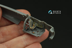 Intérieur imprimé en 3D et coloré sur papier décalcomanie Quinta Studio QD72171 A6M3 Zero (Tamiya) 1/72 – image 8