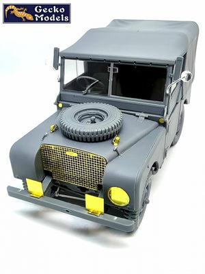 Gecko Models 35GM0062 British FV18001 Mk.1 80in 4x4 Utility Vehicle w/ Canvas Roof Top (Early Prod.) 1/35 – image 6