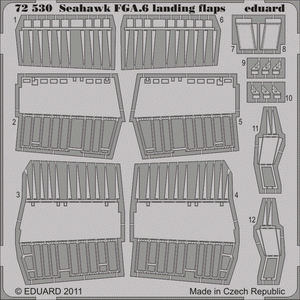 Eduard 72530 Seahawk FGA.6 volets d&amp;#39;atterrissage 1/72 HOBBY BOSS