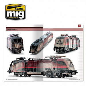 AMMO de Mig Jimenez 6250 ÉCOLE DE MODÉLISME - MODÉLISME FERROVIAIRE : PEINTURE DE TRAINS RÉALISTES – image 4