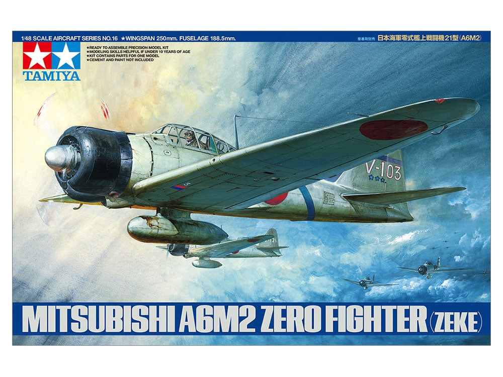 Tamiya 61016 A6M2 Type 21 Zero Fighter (ZEKE) 1/48 – imagen 2