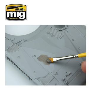 Ammo of Mig 2035 ANTI-SLIP PASTE - BROWN COLOR FOR 1/35 – imagen 7