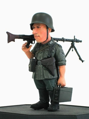 FineMolds FT6 W.W.II German Infantry Man &amp;amp; MG34 1/12 – Bild 2