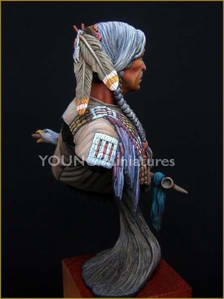 Young Miniatures YH1818 Sioux Indian 1/10 – immagine 7
