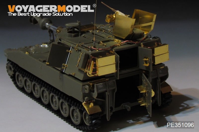 Voyager Model PE351096 Modern US Army M109 155mm L23 Self-propelled howitzer (For AFV35329) 1/35 – Bild 3