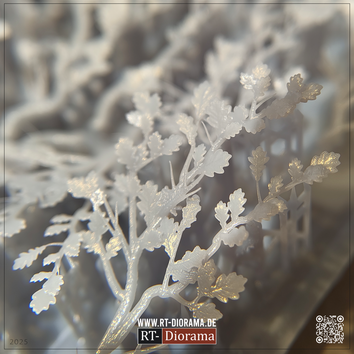 RT-Diorama 35473 Oak Tree Branches - Camo Foliage 1/35