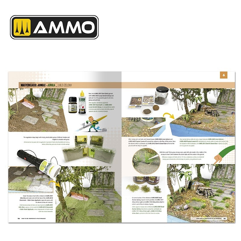 AMMO of Mig Jimenez 6254 MODELLING SCHOOL - How to use Vegetation in your Dioramas (Bilingual- English, Spanish) – Bild 8