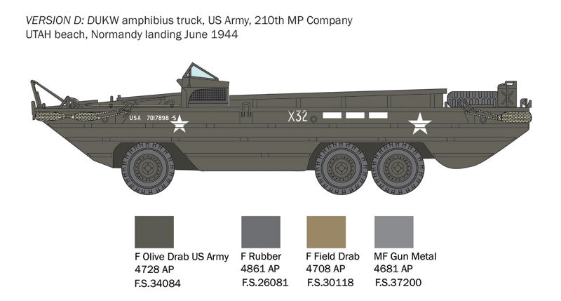 Italeri 6392 DUKW 1/35 – immagine 5