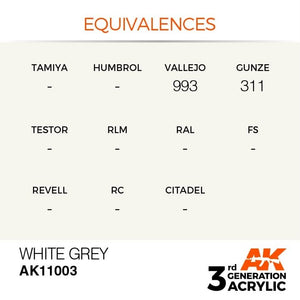 AK Interactive AK11003 White Gray 17ml – image 3