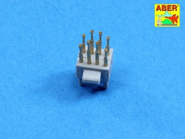 Aber 200L-06 Set of barrels for one eight-barrelled two-pounder &amp;#39;pom-pom&amp;#39; A/A gun 1/200 – Bild 3
