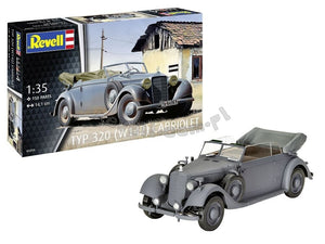 Revell 03354 Typ 320 (W142) Cabriolet 1/35 – image 2