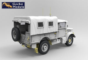 Gecko Models 35GM0061 WWII British Bedford MWR FFW Radio command truck 1/35 – imagen 2