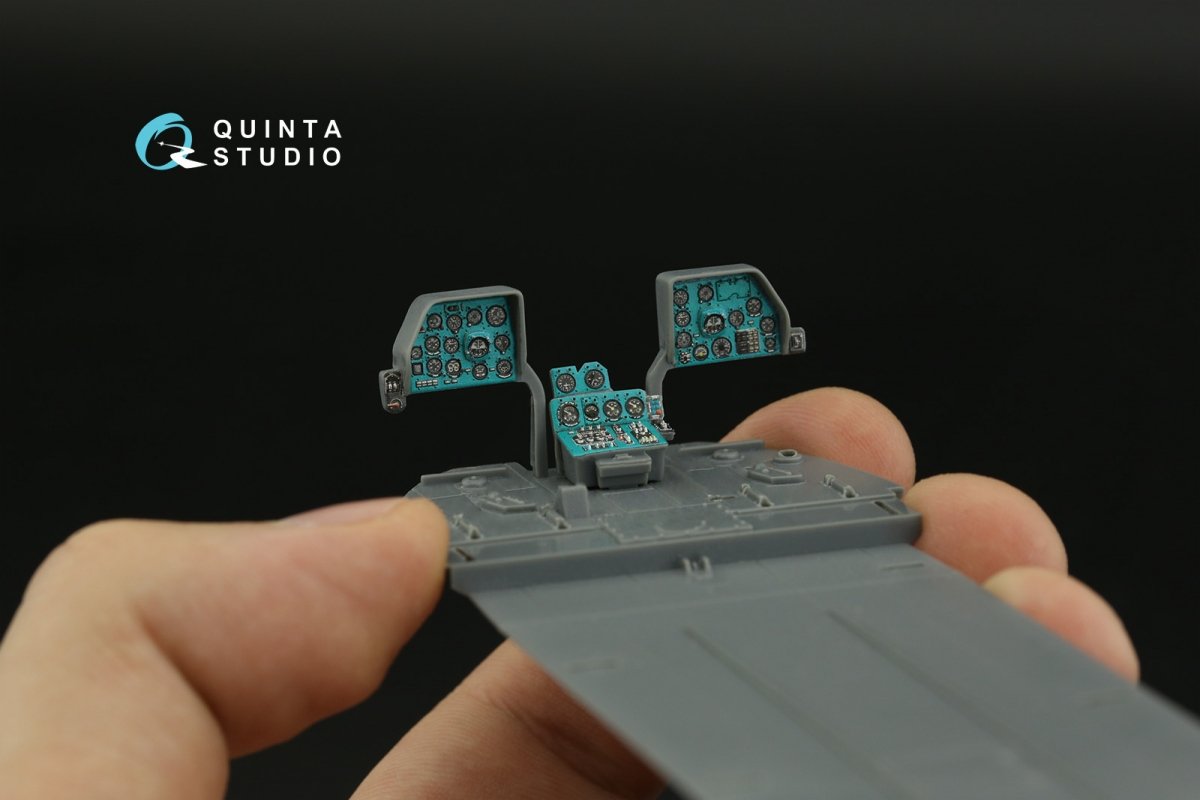 Intérieur imprimé en 3D et coloré sur papier décalcomanie Quinta Studio QDS-48380 Mi-8MT (AMK) (Petite version) 1/48  – image 7