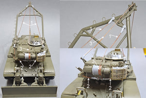 Eureka XXL ER-3572 Zestaw waloryzacyjny do M728 Combat Engineer Vehicle dopasowany do AFV Club 35254 / Upgrade kit for the M728 Combat Engineer Vehicle fit to AFV Club 35254 1/35 – Bild 7