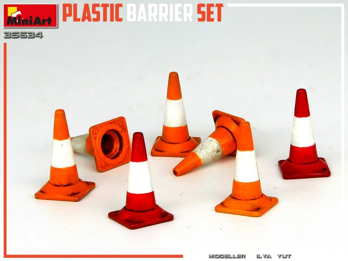 MiniArt 35634 PLASTIC BARRIER SET 1/35 – Bild 4