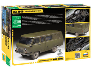 Zvezda 3644 Russian Military Van UAZ 3909 1/35 – immagine 2