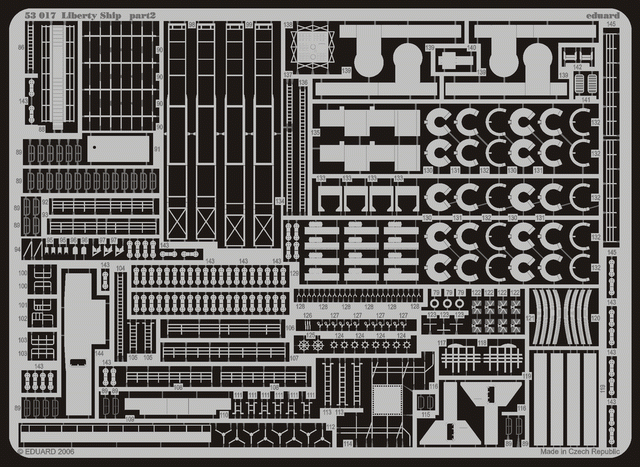 Eduard 53017 Liberty Ship 1/350 Trumpeter – imagen 2