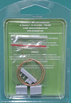 Eureka XXL ER-3575 K2 Black Panther MBT Towing Cables &amp;amp; Holders (Academy) 1/35 – Bild 3