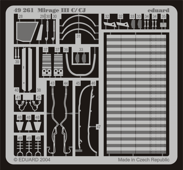Eduard 49261 Mirage IIIC 1/48 EDUARD – image 2