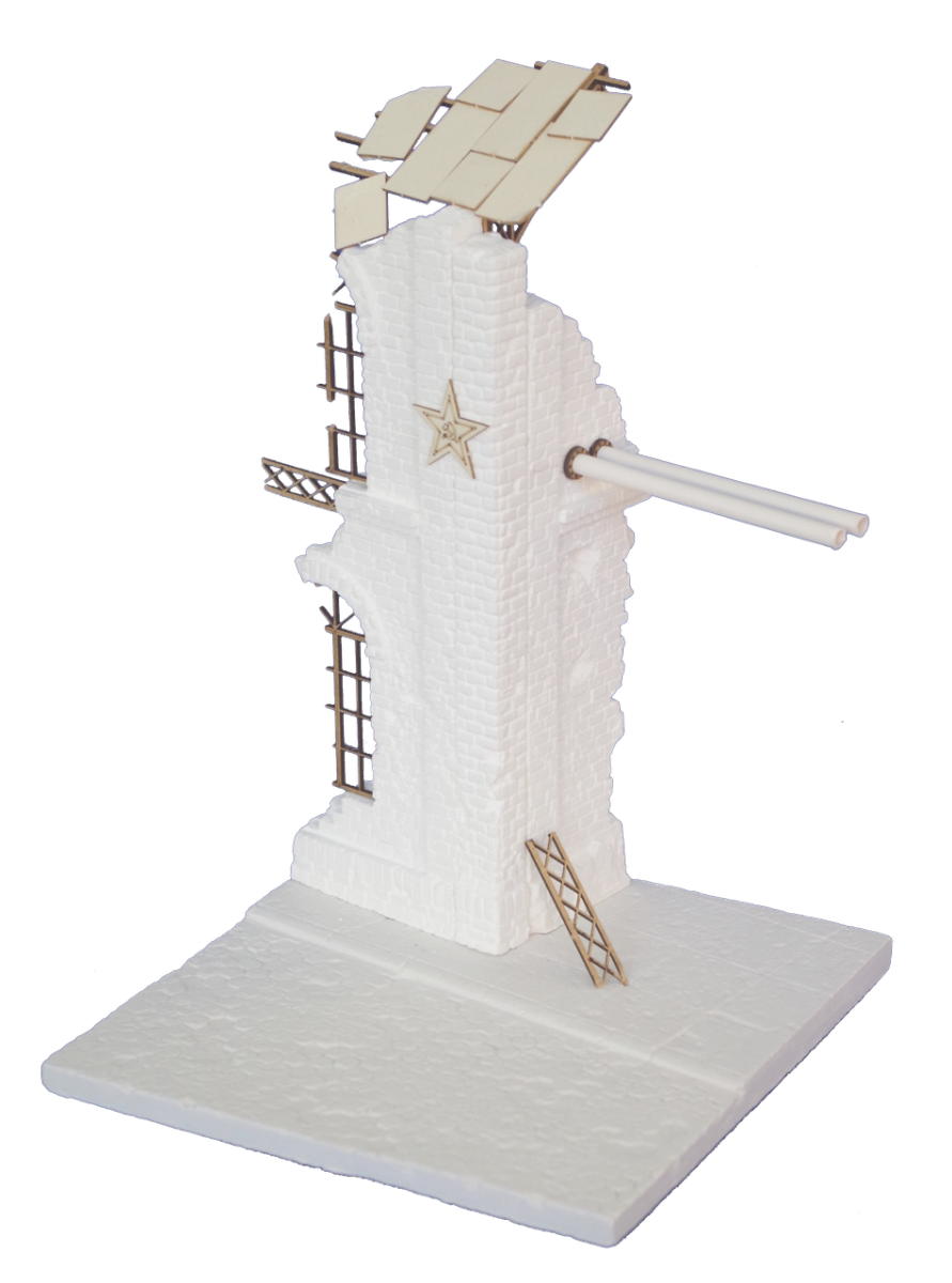 RT-Diorama 35301 Diorama-Base: Stalingrad corner 1/35 – zdjęcie 2