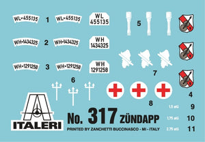 Italeri 0317 ZUNDAPP KS750 WITH SIDECAR 1/35 – imagen 4