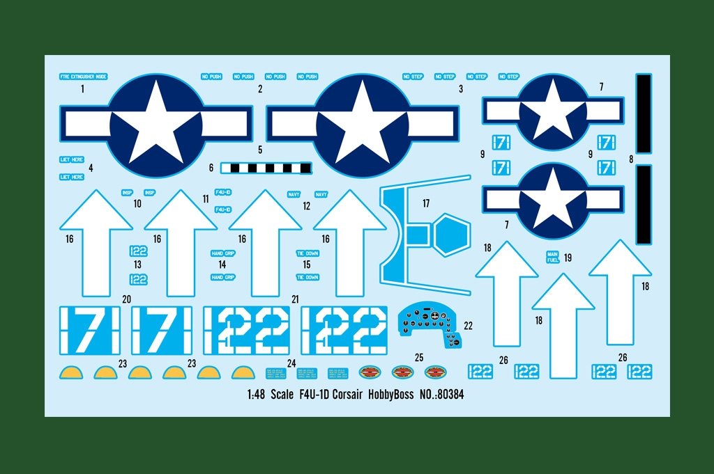 Hobby Boss 80384 F4U-1D Corsair 1/48 – imagen 2