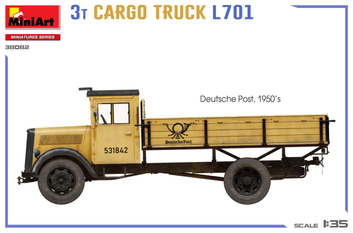 Camion cargo MiniArt 38082 3T L701 1/35 – image 8