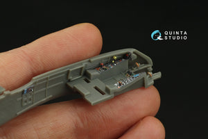 Intérieur coloré imprimé en 3D sur papier décalcomanie Quinta Studio QD72141 Me 410 (Airfix) 1/72 – image 6
