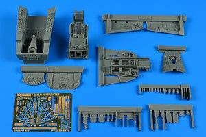Ensemble cockpit Aires 2275 F-104C Starfighter Italeri 1/32