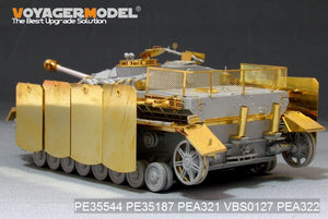 Voyager Model PEA321 WWII German StuG.IV Pivot-Mounting Swinging Type Hull Side Armour Skirts (For DRAGON) 1/35 – zdjęcie 10