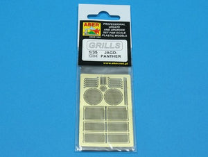 Aber 35G04 Grilles for german self-propelled gun Jagdpanther 1/35 – Bild 4