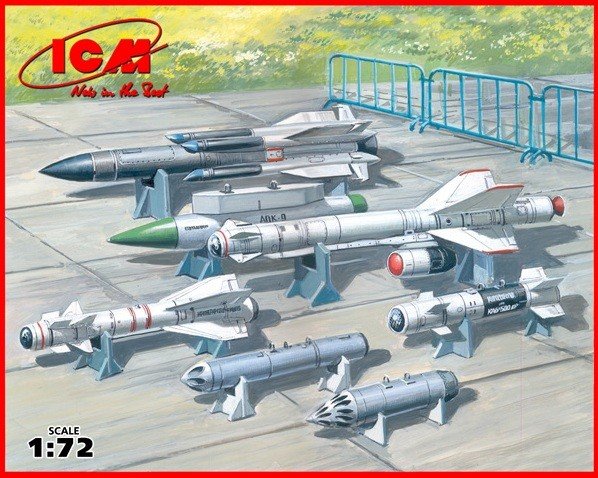 ICM 72213 Soviet Air-to-Surface Aircraft Armament 1/72 – image 2