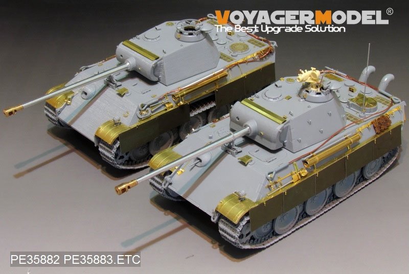 Voyager Model PE35883 WWII German Panther G Later ver.Basic for DRAGON 1/35 – Bild 11